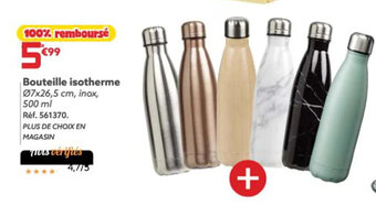 Gifi Bouteille isotherme offre