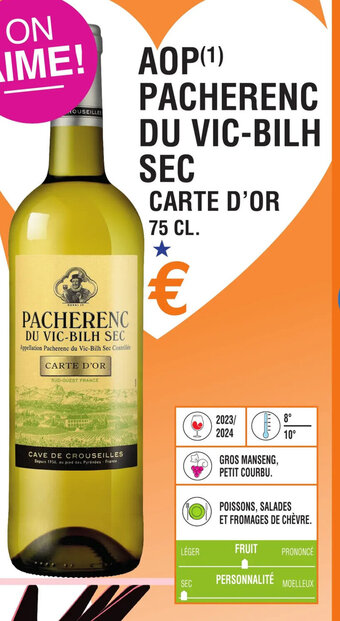 E.Leclerc AOP (1) PACHERENC DU VIC-BILH SEC offre