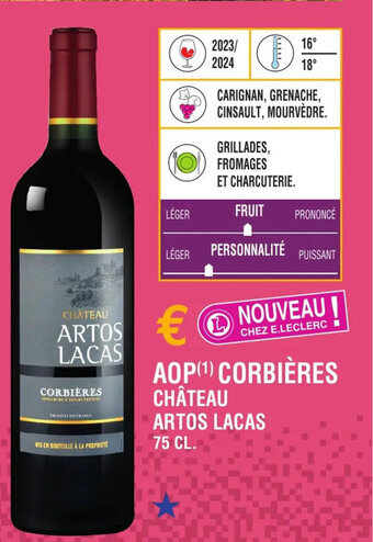 AOP(¹) CORBIÈRES CHÂTEAU