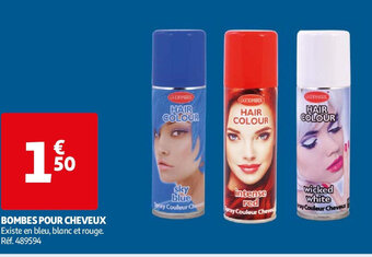 Auchan BOMBES POUR CHEVEUX offre