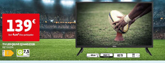 Auchan TV LED QILIVE Q24HS231B offre
