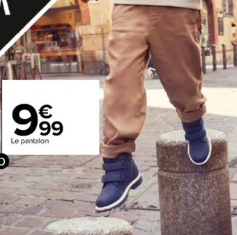 Carrefour Pantalon garcon offre