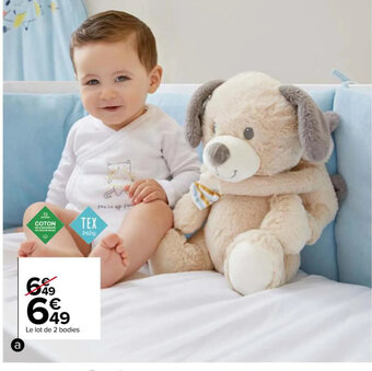 Carrefour Bodies manches longues offre