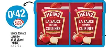 Cora x Carrefour Sauce Tomate Cuisinée Ail Et Oignon offre