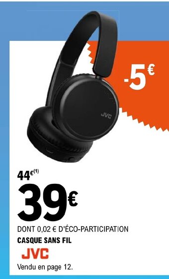 E.Leclerc Casque sans fil offre