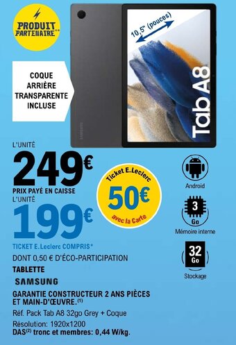 E.Leclerc Tablette offre