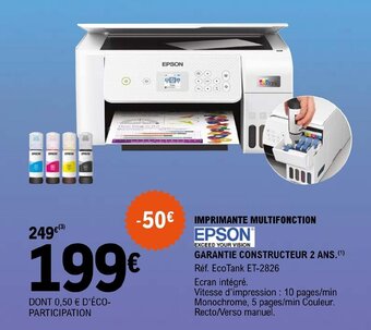 E.Leclerc IMPRIMANTE MULTIFONCTION offre