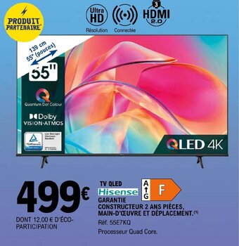 TV QLED Hisense