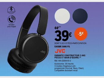 E.Leclerc CASQUE SANS FIL offre