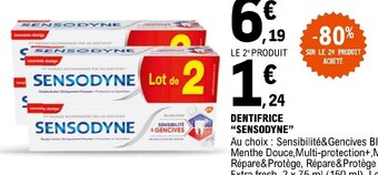 DENTIFRICE SENSODYNE