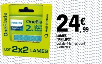 E.Leclerc LAMES PHILIPS offre
