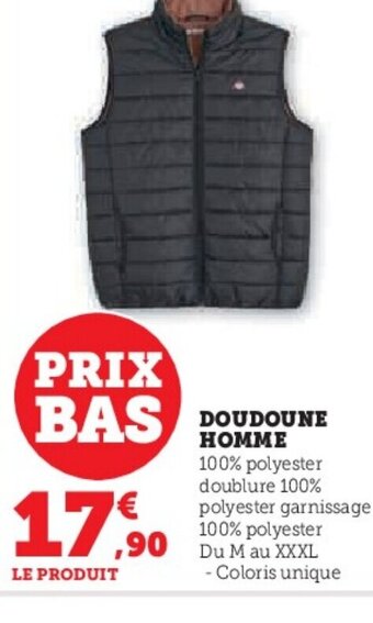 Doudoune homme