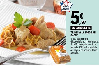 E.Leclerc TRIPES À LA MODE DE CAEN offre