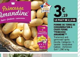 E.Leclerc POMME DE TERRE DE CONSOMMATION À CHAIR FERME offre