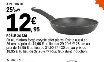 E.Leclerc POÊLE 24 CM offre