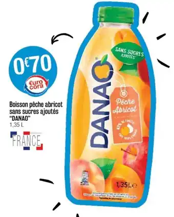 Cora x Carrefour Boisson Pêche Abricot Sans Sucres Ajoutés offre