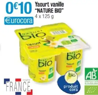 Cora x Carrefour Yaourt Vanilles offre