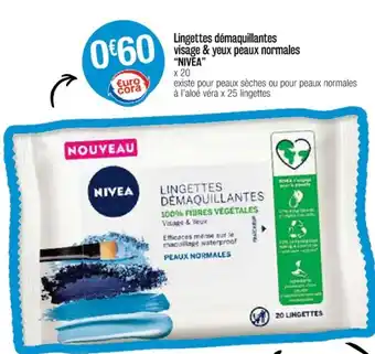 Cora x Carrefour Lingettes Démaquillantes Visage & Yeux offre