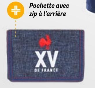 Sport 2000 Xv de france portefeuille offre