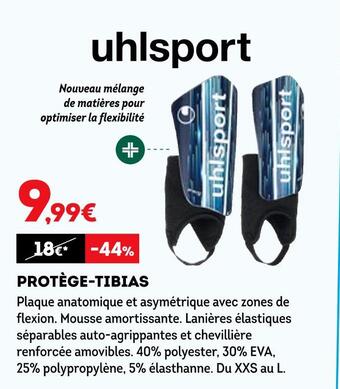 Sport 2000 Uhlsport protège-tibias offre