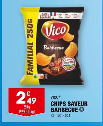 ALDI Vico chips saveur barbecue offre