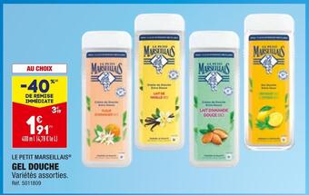 ALDI Le petit marseillais gel douche offre