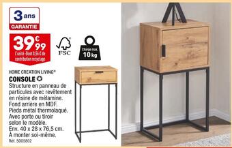 ALDI Home creation living console offre