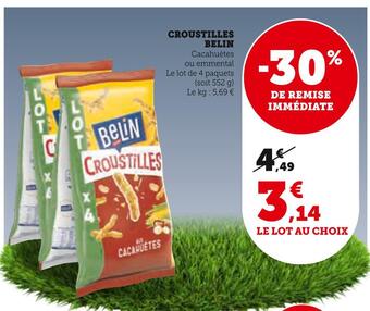 Hyper U Belin croustilles offre