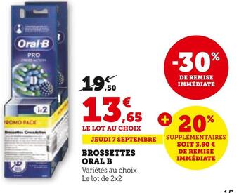 Oral-b brossettes
