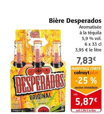 Colruyt Desperados bière offre