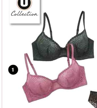 Hyper U U collection soutien gorge padde ou armatures ligne dentelle offre