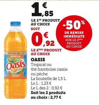 Hyper U Oasis oasis offre