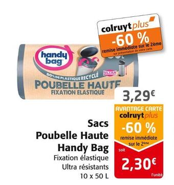 Colruyt Handy bag sacs poubelle haute offre