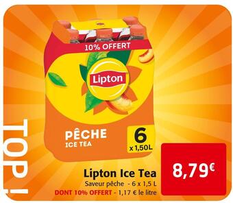Colruyt Lipton ice tea offre