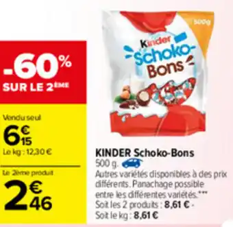 Carrefour Kinder Schoko-Bons offre