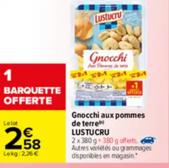 Carrefour Gnocchi Aux Pommes De Terre offre