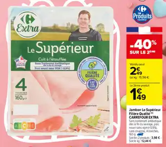 Jambon Le Supérieure Filière Qualité