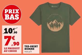 Super U Tee-shirt homme offre