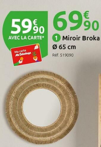 Mr Bricolage Miroir Broka offre