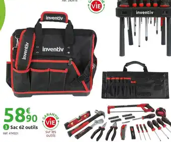 Sac 62 outils