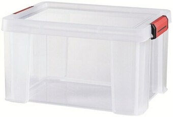Mr Bricolage Bac renforcé avec couvercle Clip and Store 17 L SUNDIS offre