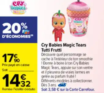 Cry Babies Magic Tears Tutti Frutti