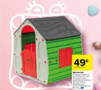 Carrefour Maisonnette offre