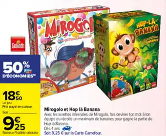 Miragolo et Hop là  Banana