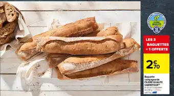 Carrefour Baguette campagnarde Filière Qualite Carrefour offre