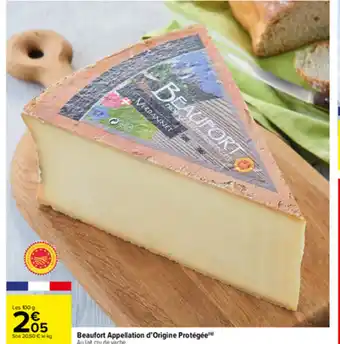 Beaufort Appellation d'Origine protégée