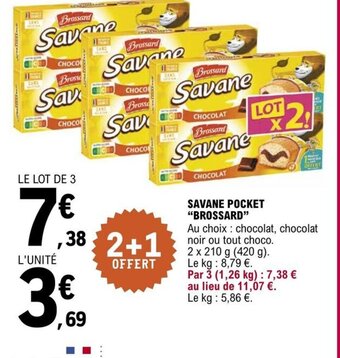 E.Leclerc SAVANE POCKET BROSSARD offre