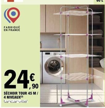 E.Leclerc SÉCHOIR TOUR 45 M 4 NIVEAUX offre