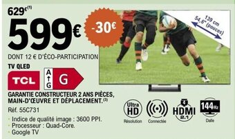 E.Leclerc TV QLED offre