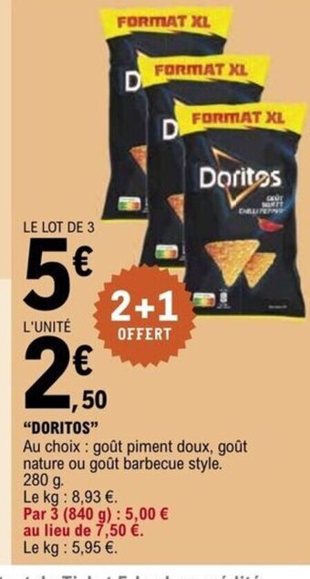 E.Leclerc Doritos offre